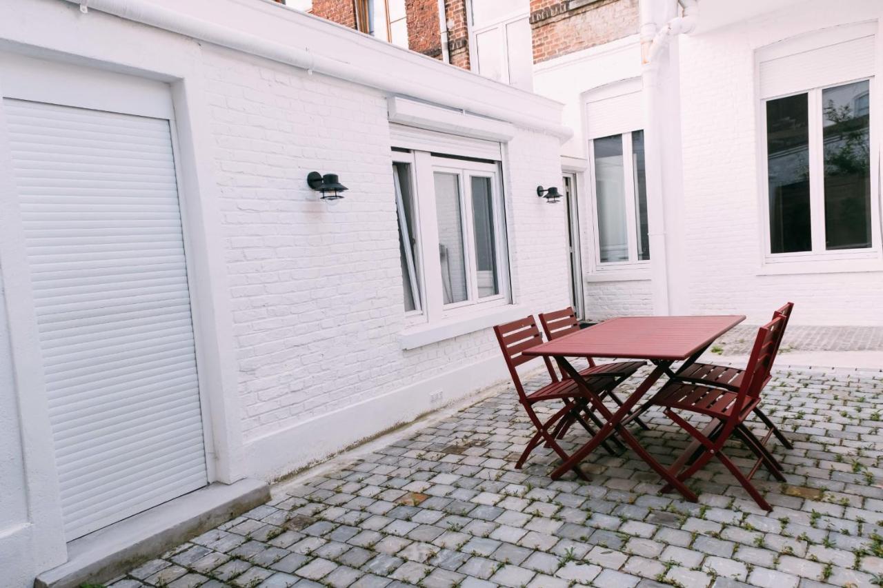 Charming Apartment With Terrace In Lille Zewnętrze zdjęcie